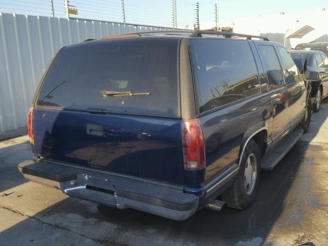 3GNEC16R8XG271541 - 1999 CHEVROLET SUBURBAN C BLUE photo 4