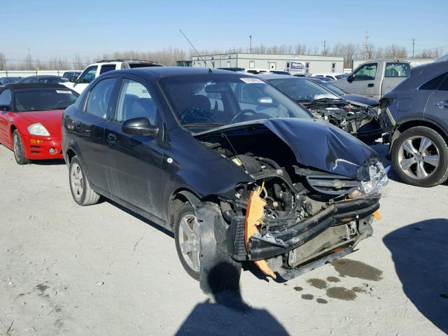 KL1TD56686B681961 - 2006 CHEVROLET AVEO BASE Qara foto 1