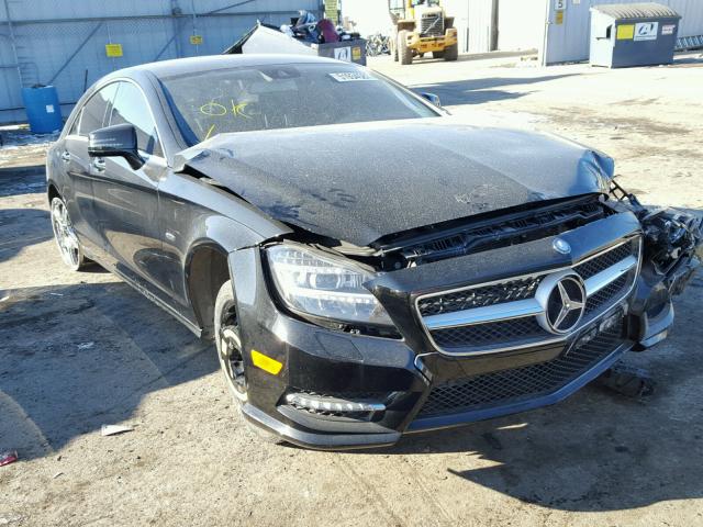 WDDLJ9BB0CA050172 - 2012 MERCEDES-BENZ CLS 550 4M BLACK photo 1