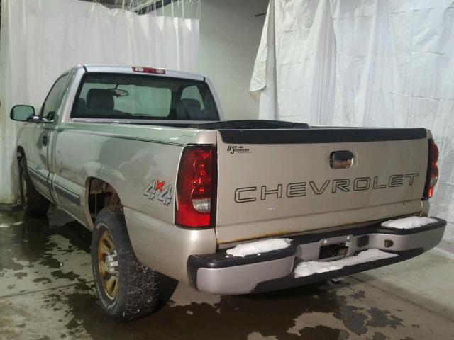 3GCEK14V36G142097 - 2006 CHEVROLET SILVERADO TAN photo 3