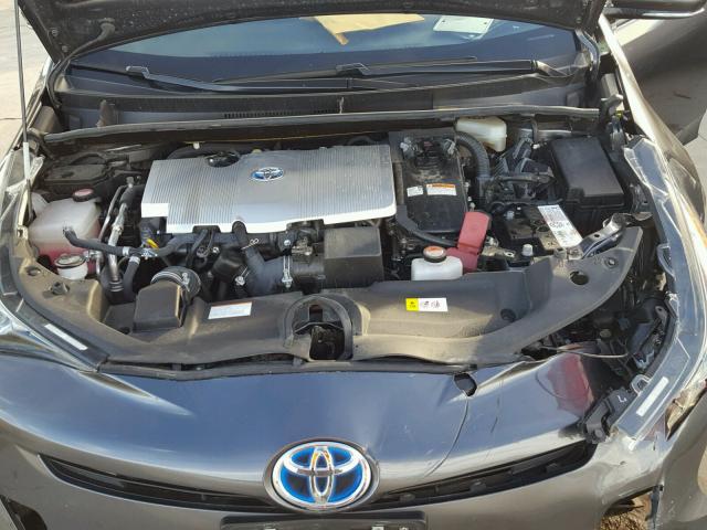 JTDKARFU1G3022022 - 2016 TOYOTA PRIUS BLACK photo 7