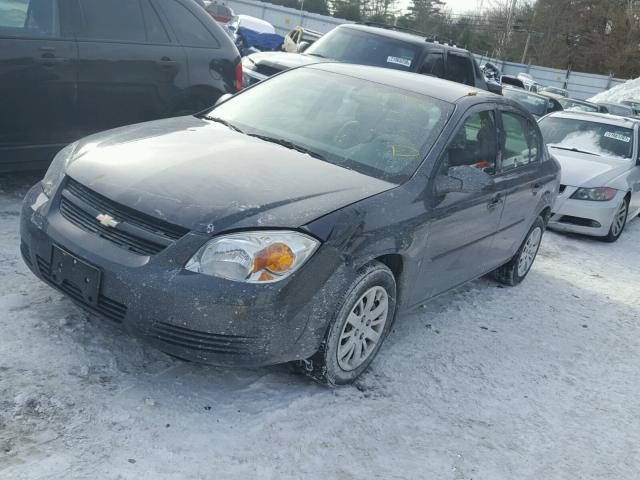 1G1AS58H497216968 - 2009 CHEVROLET COBALT LS GRAY photo 2