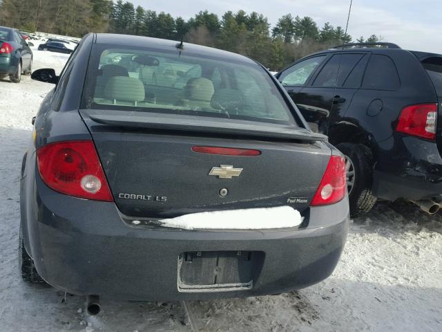 1G1AS58H497216968 - 2009 CHEVROLET COBALT LS GRAY photo 9