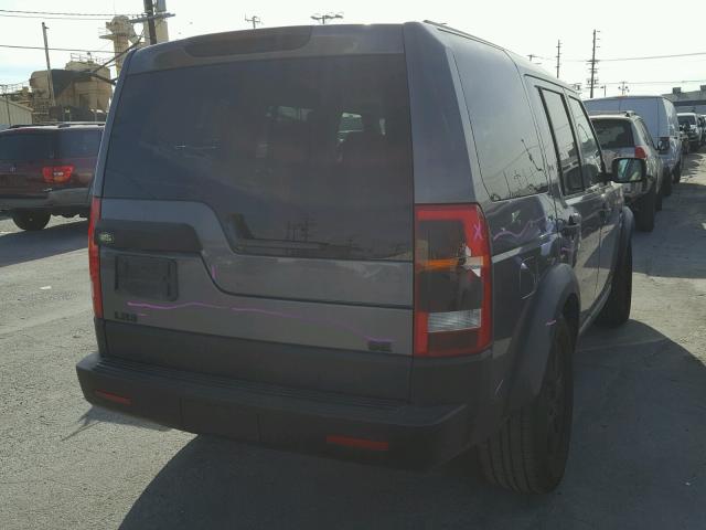 SALAE244X6A367255 - 2006 LAND ROVER LR3 GRAY photo 4