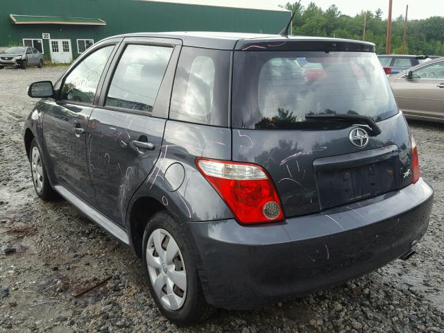 JTKKT624660148187 - 2006 SCION XA GRAY photo 3