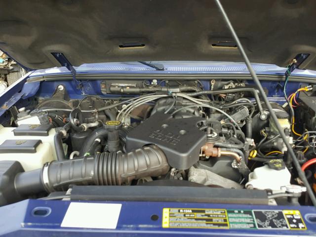 1FTZR45E74TA01059 - 2004 FORD RANGER SUP BLUE photo 7