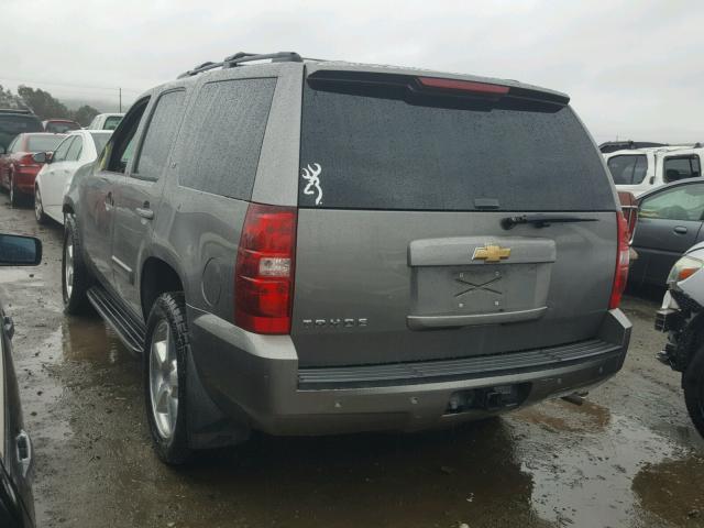 1GNFC13087R109385 - 2007 CHEVROLET TAHOE C150 GRAY photo 3