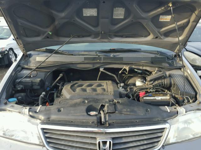 2HKRL1873YH609295 - 2000 HONDA ODYSSEY EX GRAY photo 7