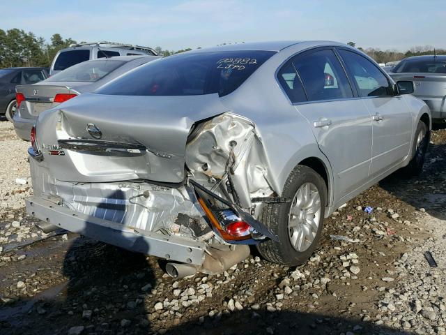 1N4AL2AP5CC222335 - 2012 NISSAN ALTIMA BAS SILVER photo 4