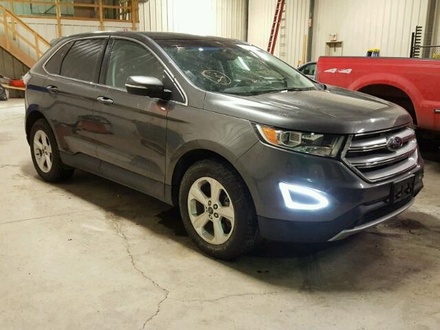 2FMPK4J9XGBC01809 - 2016 FORD EDGE SEL GRAY photo 1