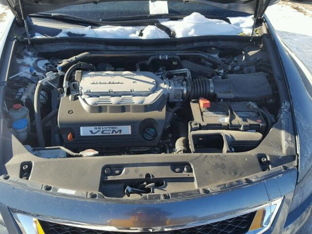 1HGCS22888A011390 - 2008 HONDA ACCORD EXL CHARCOAL photo 7