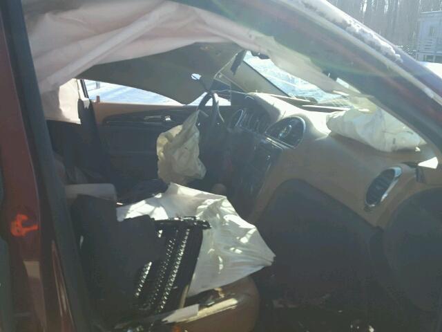 5GAKVCKD9GJ282169 - 2016 BUICK ENCLAVE BURGUNDY photo 5