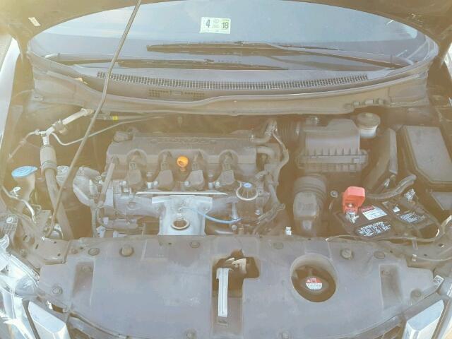 19XFB2F93DE009374 - 2013 HONDA CIVIC EXL BLACK photo 7