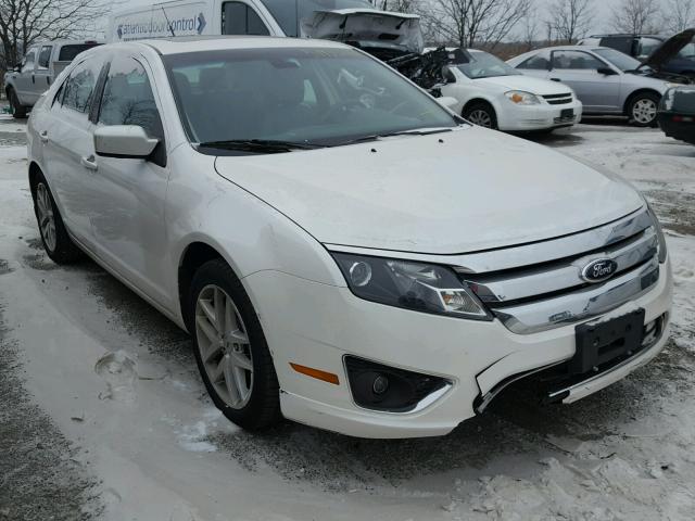 3FAHP0JAXCR359081 - 2012 FORD FUSION SEL WHITE photo 1