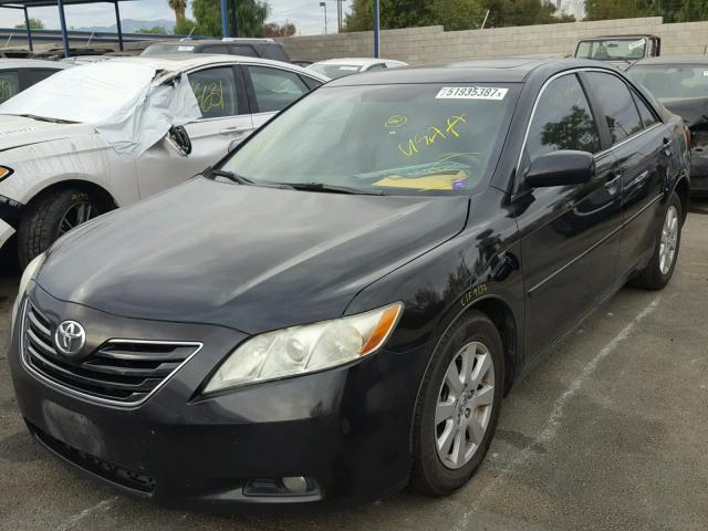 4T1BK46K07U020234 - 2007 TOYOTA CAMRY NEW BLACK photo 2