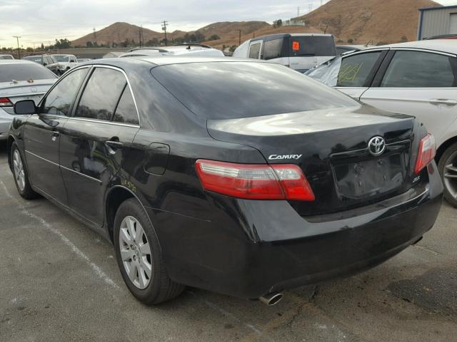 4T1BK46K07U020234 - 2007 TOYOTA CAMRY NEW BLACK photo 3