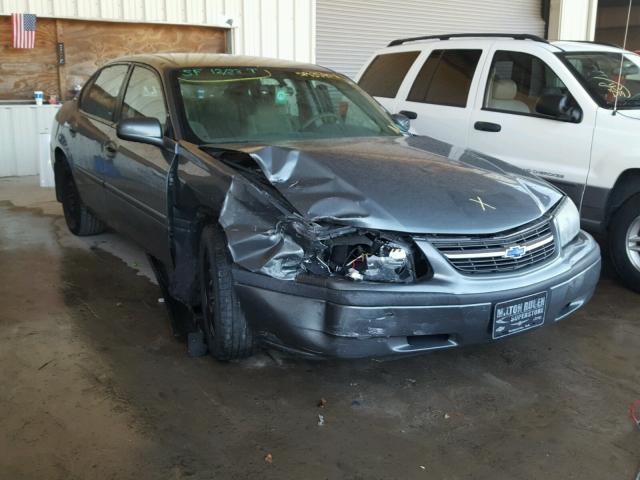 2G1WF52E049392318 - 2004 CHEVROLET IMPALA GRAY photo 1