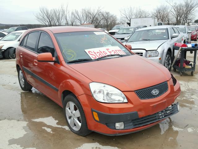 KNADE243296483632 - 2009 KIA RIO 5 SX ORANGE photo 1