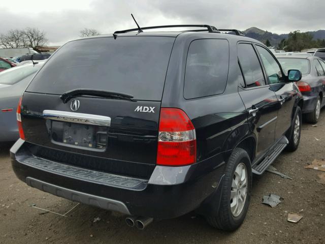 2HNYD18643H547840 - 2003 ACURA MDX TOURIN BLACK photo 4