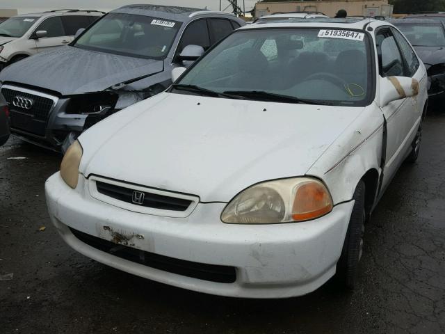 1HGEJ8240TL028967 - 1996 HONDA CIVIC EX WHITE photo 2