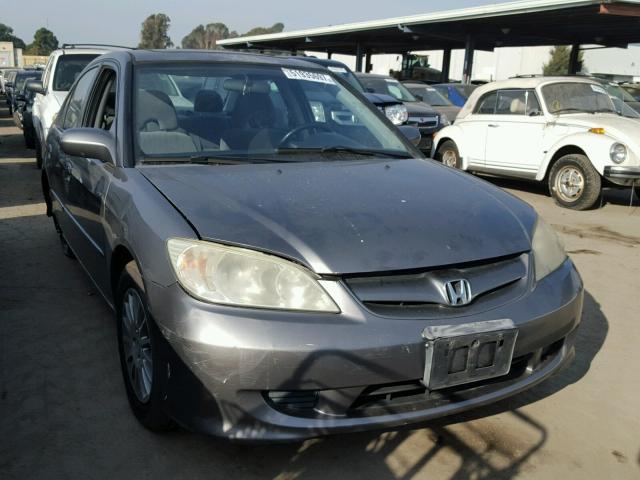2HGES26705H550786 - 2005 HONDA CIVIC EX 灰色 照片 1