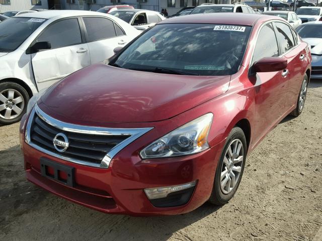 1N4AL3AP0DN444728 - 2013 NISSAN ALTIMA 2.5 RED photo 2