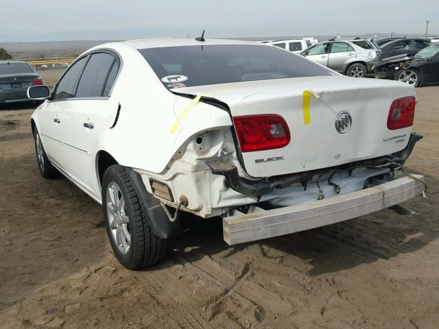 1G4HD57288U175088 - 2008 BUICK LUCERNE CX WHITE photo 3