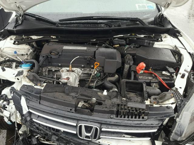 1HGCR2F8XDA141297 - 2013 HONDA ACCORD EXL WHITE photo 7