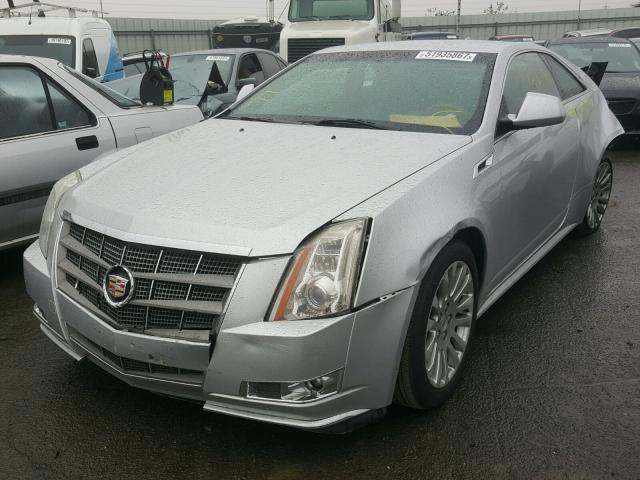 1G6DJ1ED9B0170153 - 2011 CADILLAC CTS PERFOR SILVER photo 2