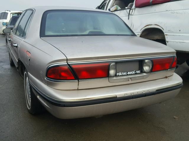 1G4HP52K2VH462915 - 1997 BUICK LESABRE CU BEIGE photo 3