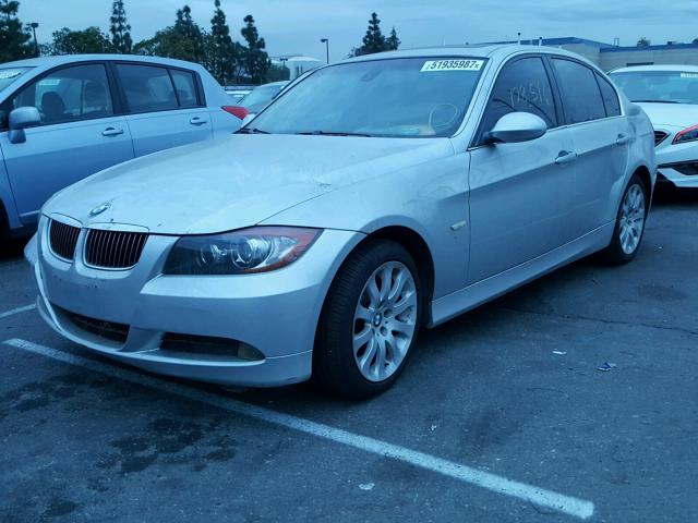 WBAVB33566PS16215 - 2006 BMW 330 I SILVER photo 2
