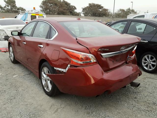 1N4AL3AP2DN495910 - 2013 NISSAN ALTIMA 2.5 BURGUNDY photo 3