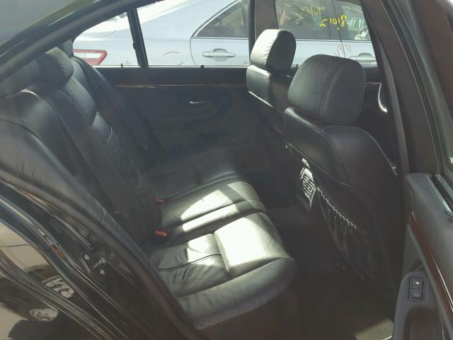 WBADT43482GY44373 - 2002 BMW 525 I AUTO BLACK photo 6