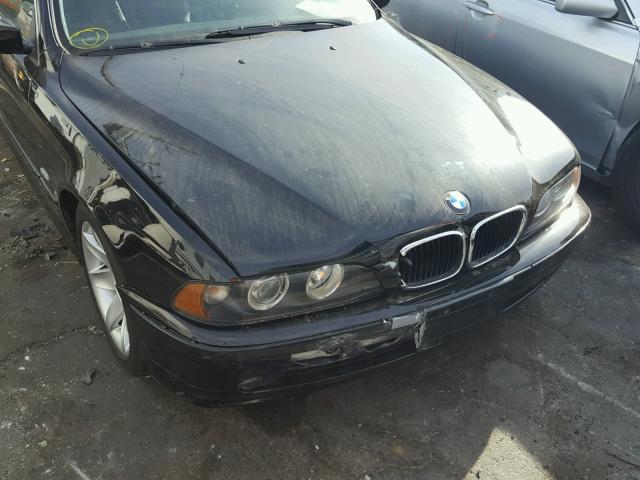 WBADT43482GY44373 - 2002 BMW 525 I AUTO BLACK photo 7