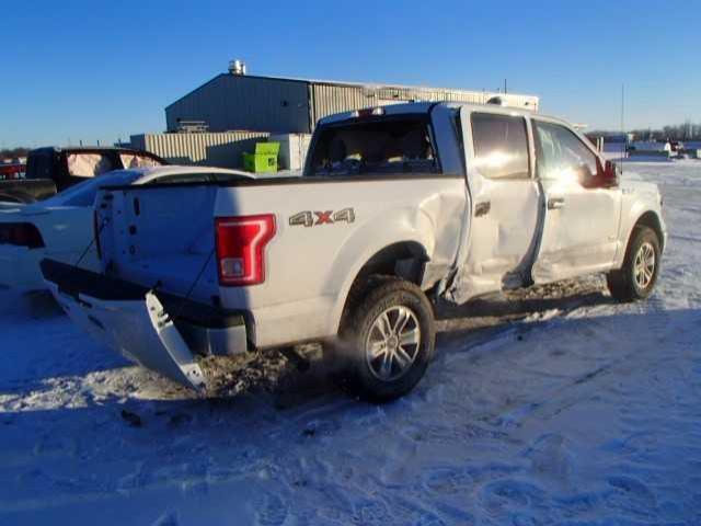 1FTEW1EP8HFA03690 - 2017 FORD F150 SUPER WHITE photo 4