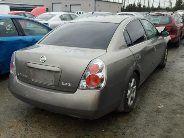 1N4AL11D15C331880 - 2005 NISSAN ALTIMA S TAN photo 4