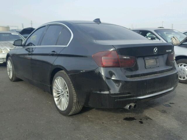 WBA3A5C57CFJ88609 - 2012 BMW 328 I BLACK photo 3