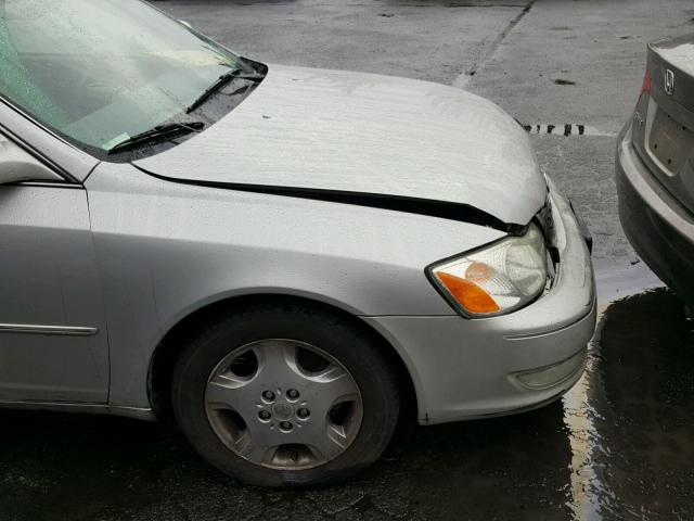 4T1BF28B84U352679 - 2004 TOYOTA AVALON XL SILVER photo 9