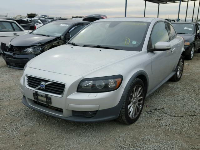 YV1MK672792126860 - 2009 VOLVO C30 T5 SILVER photo 2