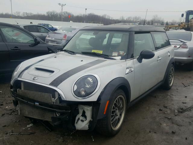 WMWZG3C57BTY31442 - 2011 MINI COOPER S C GRAY photo 2