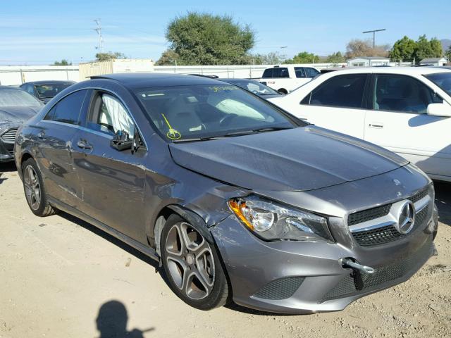 WDDSJ4EB9EN104221 - 2014 MERCEDES-BENZ CLA 250 GRAY photo 1