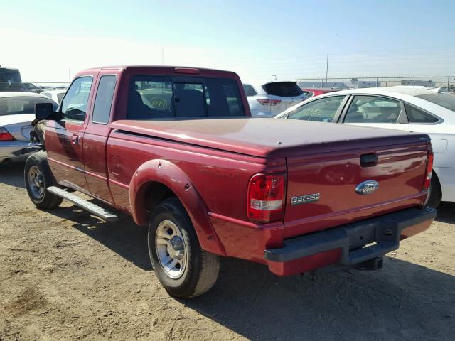 1FTYR14E68PA59187 - 2008 FORD RANGER SUP RED photo 3