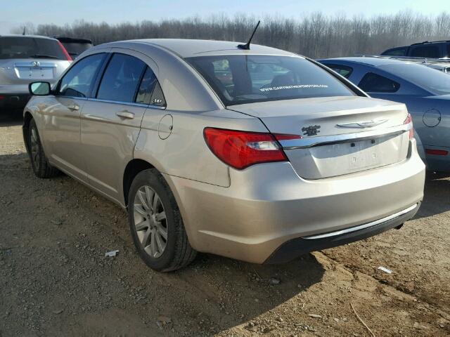 1C3CCBBB9DN694375 - 2013 CHRYSLER 200 TOURIN SILVER photo 3