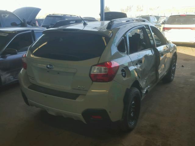 JF2GPAVC0E8255938 - 2014 SUBARU XV CROSSTR GREEN photo 4