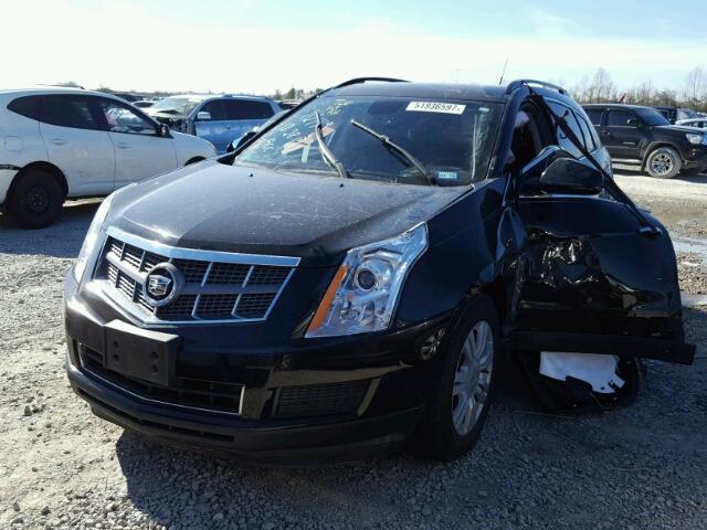 3GYFNGE32CS537225 - 2012 CADILLAC SRX BLACK photo 2