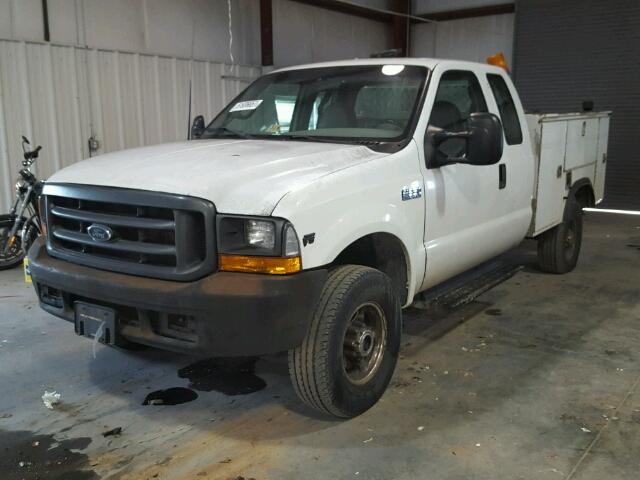 1FTSX31L71ED33184 - 2001 FORD F350 SRW S WHITE photo 2