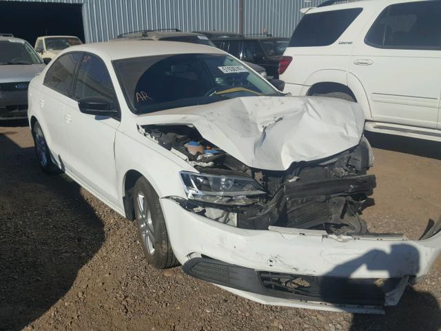 3VW2K7AJ0DM398099 - 2013 VOLKSWAGEN JETTA BASE WHITE photo 1