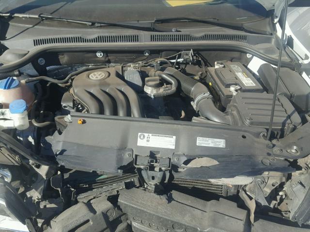 3VW2K7AJ0DM398099 - 2013 VOLKSWAGEN JETTA BASE WHITE photo 7