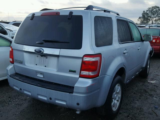 1FMCU0EG4CKB04843 - 2012 FORD ESCAPE LIM SILVER photo 4