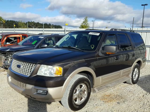 1FMPU17595LA62203 - 2005 FORD EXPEDITION BROWN photo 2